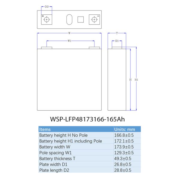 WSP-LFP48173166-165Ah-dimensions
