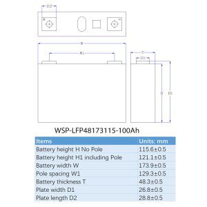 dimension-of-WSP-LFP48173115-100Ah